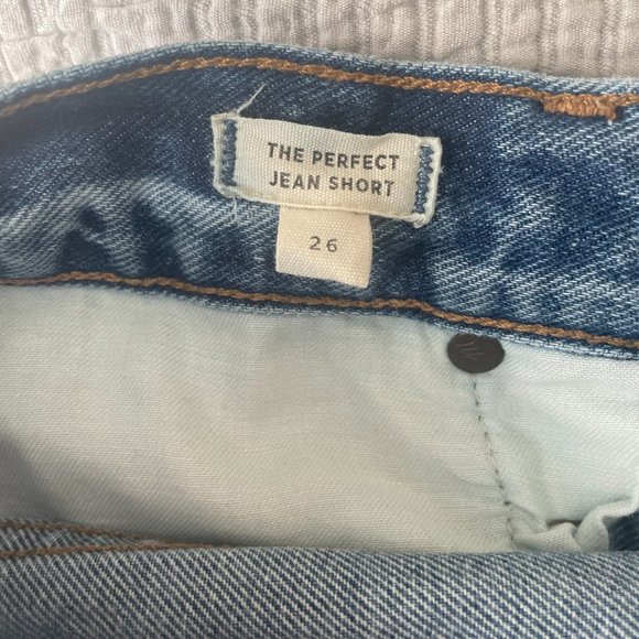 Madewell Light Wash Perfect Denim Shorts Size 26 - Picture 4 of 4